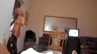 Great blowjob from my blonde hottie