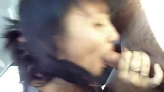 Perfect mature Asian quick blowjob