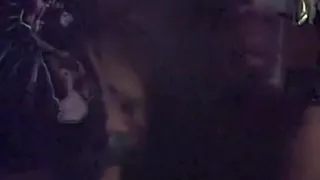 Black boyfriend and girlfriend making home sex video