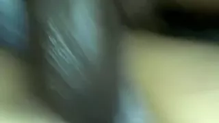 Closeup creamy Latin pussy