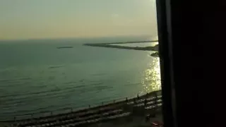 Dude filming his friend while he fucks hot brunette in jacuzzi