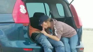 Spying on this lewd non-professional cutie