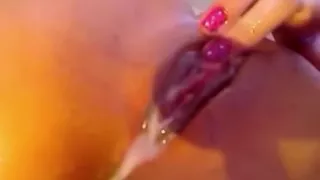 Her wet pussy gets very juicy