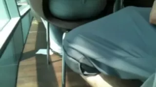 Jerking in the public place