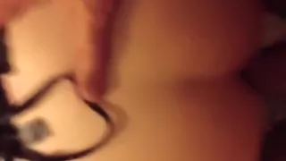 Deep anal fuck for a big butt girl