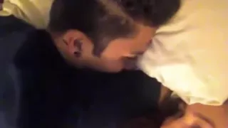 Making out with my Desi gal in bed