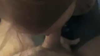 Legal Age Teenager sucking boyfriends petite dick