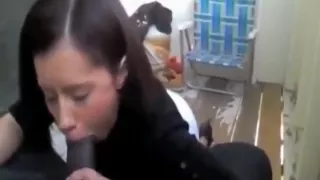 Playing with a huge black dick