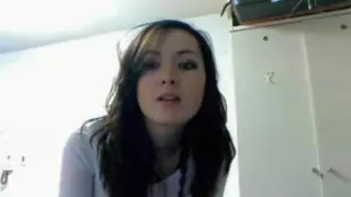 Touching her milk sacks and indecent cleft