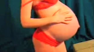 Fetish video with me pregnant