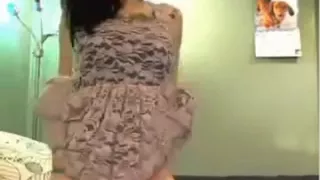 My pregnant girlfriend strips