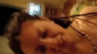 Banging hard beauty in white lingerie