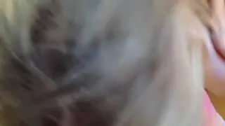 Cute golden-haired ramrod sucking legal age teenager