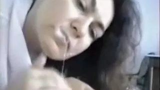 Sucking for a big load of jizz
