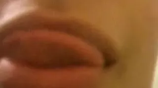 Fingering my adorable bald slit