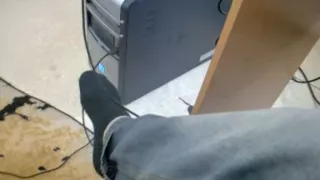 Pigtailed darksome beauty back humping doggy