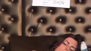 Rubbing my clit hard on a webcam