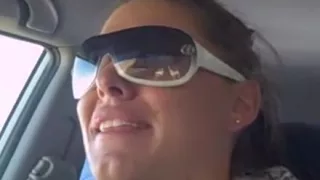 That Hottie sucked my ding-knob during the time that I was driving