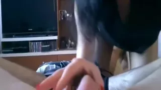 homemade blowjob  action in pov