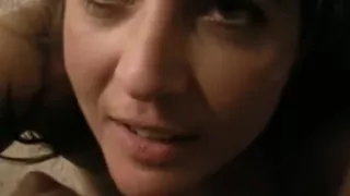 Licking and swallowing are her hobbies