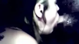 Delightsome painted golden-haired wife preffer engulf shlong than attend her family,holy fuck