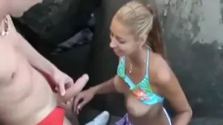 Public oral pleasure enjoyment with 2 Russian couples