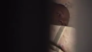 Spying on a cute lewd dark honey pleasant her juicy snatch