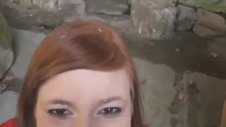 blow job job public spermwalk