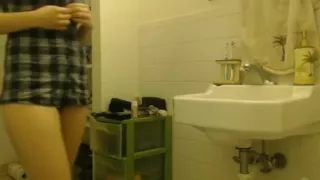 Hidden College Webcam Shower Scene