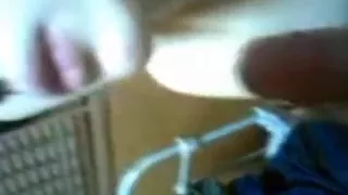 Teen girlfriend makes a nice blowjob