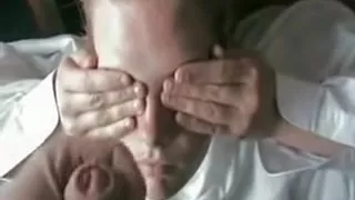 Jim masturbates and offers a facial