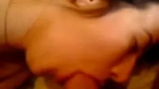 Sucking with lust a fat hammer