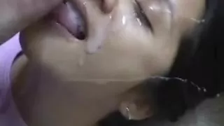 John masturbates and cums on my face