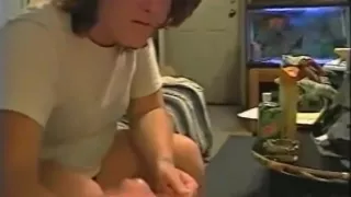 My wife gives me a nice blowjob