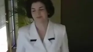 Busty mature takes a facial