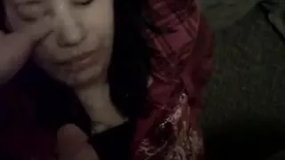 John cums on my sexy asian face
