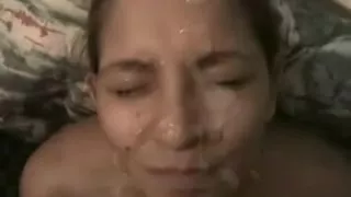 I covered my gal with semen