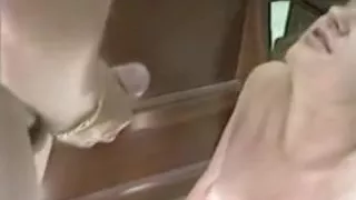 Beautiful wifey gets facial