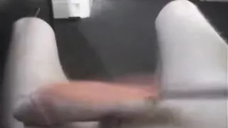 Showing off and jerking my dick