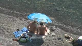 Voyeur-Clip von einem Paar beim Sex