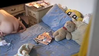 I filmed my neighbor fucking a toy