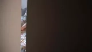 Teenage beauty dildoing her twat