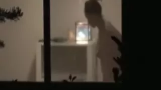 My voyeur clip shows a topless cutie