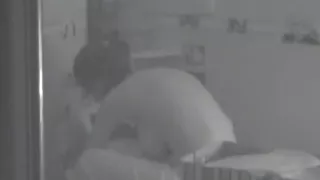 Busty teenage neighbor topless