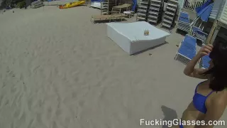 Fucking random vacation babe