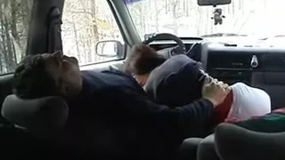 Facial, Maduras, Viejo, Al Aire Libre