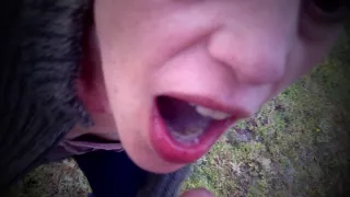 French Wife Justine Garden Cook Jerking Oral Sex Mouthcum