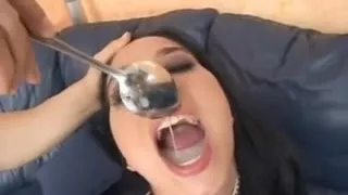 Many man masturbate and cum on me