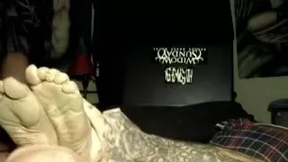 Very indecent foot worship and agonorgasmos!