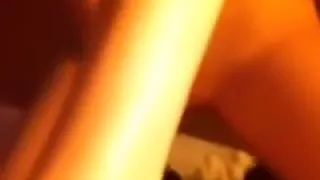 Oriental hipster disrobes and masturbates